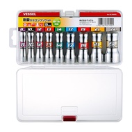 Vessel ชุดบ็อกหกเหลี่ยม SL 9 ตัวชุด SL209PS