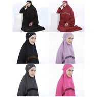 [READY TO SHIP] Yabasmah Kejora Prayer Robe | Basmah cuff Mukena