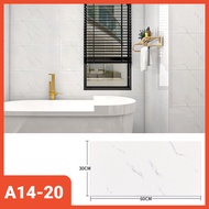 PAKET 10 PCS Wallpaper dinding VINYL Marble 30 x 60 cm /  Lantai Vinyl Marbel Granit / Stiker Lemari