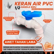 Plastic Water Tap 1/ 2 Handles biru Plastic Garden Water Tap/ PVC Plastic Tap/ PVC Tap/