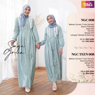 Promo GAMIS COUPLE IBU ANAK NIBRAS NGC 008 NGC TEEN 008 / GAMIS NIBRAS