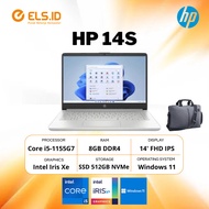 HP 14S Core i5 1155G7 8GB SSD 512GB 14' FHD iRisXe W11+OHS