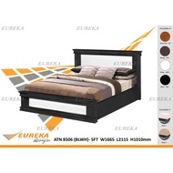 EUREKA 06 Queen/King Bed Frame / Katil Kayu Wood (Deliver &amp; Installation Klang Valley)
