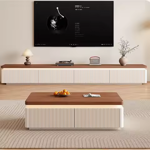 Elegant European Tv Stand Vintage Aesthetic Luxury Retro Meuble Tv Italian Display Mueble Para Tv Fu