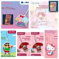 Sanrio Characters Ezlink Little Twin Star My Melody Crayon Shin Melody Hello Kitty Ez link LED ezlink charm