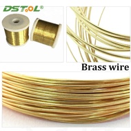 Brass Wire H62 Brass Wire Brass Bar 1mm-5mm Round Wire DIY Copper Wire 0.3 0.4 0.5 0.6 0.7 0.8 1 1.2