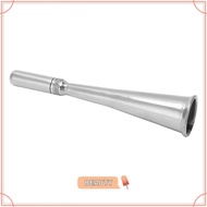 TOPBEAUTYMY Boat Fog Horn, 304 Stainless Steel Removable Mouthpiece Handheld Foghorn, Sturdy Structu