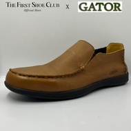 Gator Men ORI Premium Leather Casual Comfort Slip-On Low Cut Vintage Shoes Kasut Lelaki Kulit 3144