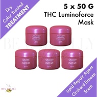 [Bundle of 5] Shiseido Professional THC Luminoforce Mask 5 x 50g - For Color-Treated Hair Intensely Repair Damaged Hair,