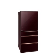 【MITSUBISHI 三菱】【MR-WX71C-BR-C】705公升六門水晶棕冰箱(含標準安裝)