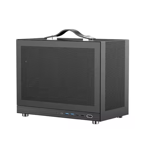 G300 MESH 16.8L MATX Chassis, 340mm GPU, ATX PSU, 240/280 AIO Compatible, 164mm Air Cooler, Max. 3 C