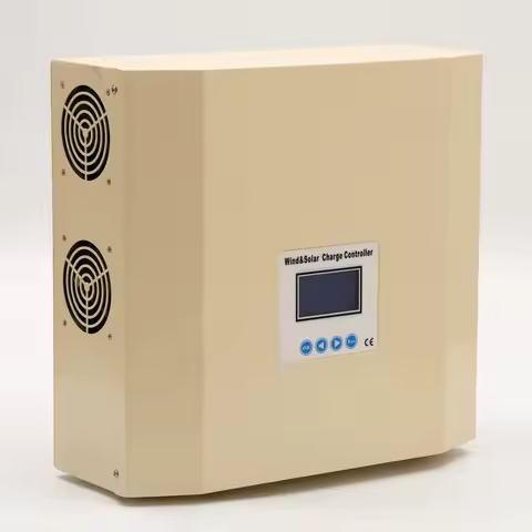 Wind 30000W 5KW Solar 20000W MPPT Wind Solar Hybrid Charge Controller 12/24 48V LCD Display For Batt