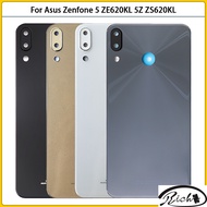 6.2" For Asus Zenfone 5 2018 ZE620KL 5Z ZS620KL Battery Back Cover Rear Door Glass Panel ZE620KL Housing Case With Camera Lens