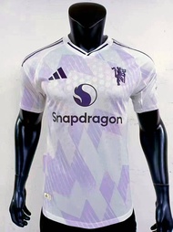 เสื้อแมนยู2025/26 เกรดเพเยอร์ ชุดเยือน ตัวใหม่ล่าสุด งานนักเตะ สินค้าพรีเมียม