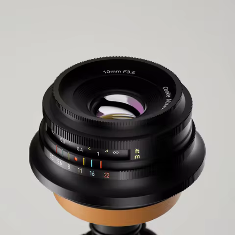 7artisans 10mm F3.5 APS-C 108° Ultra-Wide Angle Fixed Focus Lens for Camera Sony E Fujifilm XF Nikon