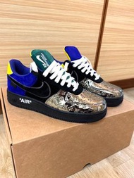 ❤️高雄漢神購入全配  LV 限量聯名 Nike Air Force 1 金屬 Virgil Abloh  球鞋 鞋子 布鞋 鞋 lv球鞋 台灣 高雄 台南