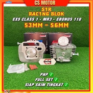 S1R BLOK EX5 CLASS 1 53MM / 56MM S1R RACING BLOCK EBONUS 110 MR3 Combo Pnp