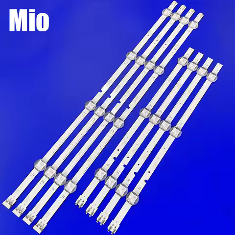 5SET=40PCS LED strip for Samsung UN43J5200 UN43J5000 2015SVS43 V5DN-430SMA-R1 V5DN-430SMB-R1 BN96-37