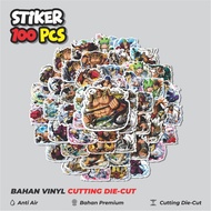 50 pcs Grnd - The Straw Hat Grand Fleet Creative Cute Decoration for Notebook, Skateboard, hp