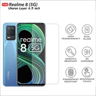 CASE888 Tempered Glass Full Realme 8 5G Full Cover 9D Full Glue Anti-Scratch Glass