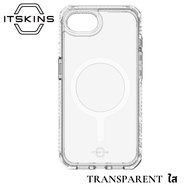 ITSKINS HYBRID R // CLEAR Compatible with Magnets® เคสกันกระแทก สำหรับ iPhone 16e