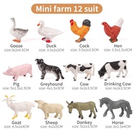 Kids Dinosaur Toys Marine animals Wild Poultry Farm Ocean Animals Insects Mainan Toys Kids Children