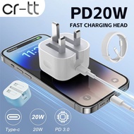 Original PD 20W USB C Adapter Fast Charger QC 3.0 Charger iP Charger Type C Plug Compatible with iP/