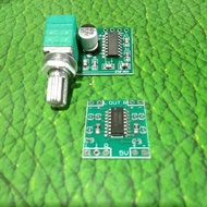 ES AUDIO AMPLIFIER PAM8403 8403 Stereo mini amplifier 3 Watt 5volt with potentiometer and without po