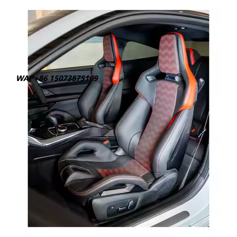 Racing Spec Carbon Fiber Shell Bucket Seats Fit for M2 M3 M4 M5 M6 X3M-X6M G80 G82 G87 F90 Customiza