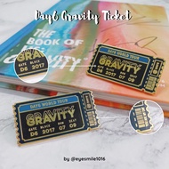 Day6 - Gravity Tour Ticket Enamel Pin