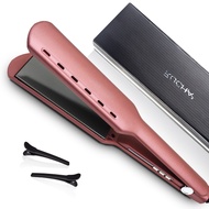Titanium Hair Straightener Curler Professional Keratin Treatment Hair Flat Iron Fast Heating 230 °C Salon Straightening Irons