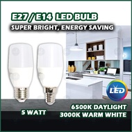 E27 E14 LED Stick Bulb 5W LED Light Bulb Energy-Saving Light Bulb LED Downlight Light Bulb Mentol Le