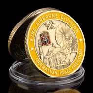 2003 Operation Iraqi Freedom 82nd Airborne Division Saint George Commemorative Challenge Coin Collec