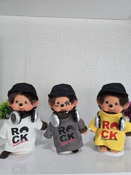 Monchhichi Dj  Set Rare ไซส์ S  สูง 17-18 cm  มีทั้งหมด 3 ชิ้น เป็นงานอ๊อฟฟิเชียว