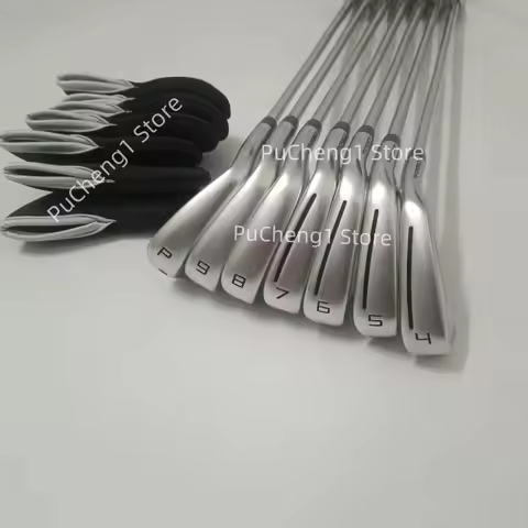 TaiFu 2024New Men's p790 Golf Clubs silvery P790 Golf Irons Fourth generation 7pcs 4-9P R/S/SR Flex 