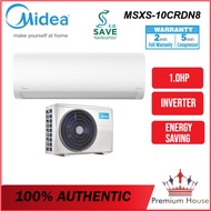 Midea 1.0hp R32 MSXS-10CRDN8 Inverter Xtreme Save Series Wall Mount Air Cond