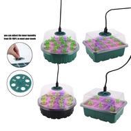 【hot】▼™  Greenhouse Germination Starter Tray Pots Growth With Humidity