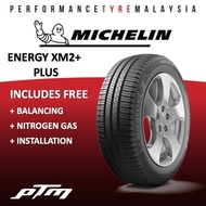 195/55R15 Michelin ENERGY XM2+ PLUS FUEL SAVING TYRE (FREE INSTALLATION) Tayar Tire
