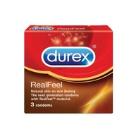 Durex Real Feel Condoms 3s