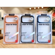 LIKGUS ORANGE ALUMINUM FRAME CASE IPHONE / X/XSMAX/11/11PROMAX/12PROMAX/13/14/15/16/17/PROMAX