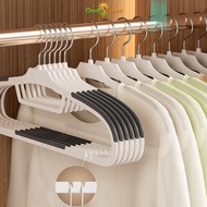 GANTUNGAN 10/30/ 50pcs Multi-purpose non-slip clothes hangers Plastic clothes hangers Adult clothes 
