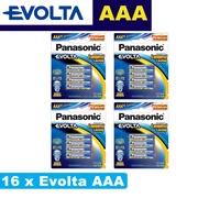 16 x Panasonic Evolta AAA Alkaline Battery LR6EG/4B [ 4 Packs ]