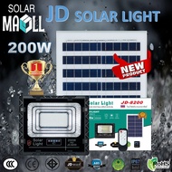ซื้อ1แถม1 แบรนด์แท้100% JD ไฟโซล่าเซลล์ Solar Light LED 2000W 1000W 650W 300W 200W 120W 65W 45W 35W โคมไฟสนาม ไฟภายนอกอาคาร JD ไฟแสงอาทิตย์ IP67 Outdoor Waterproof