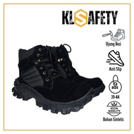 MEN'S WORK SAFETY SHOES CODE D-02 (BLACK)