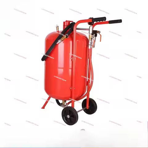Mobile sandblasting machine Small high pressure dry rust removal Manual sandblasting machine Sandbla