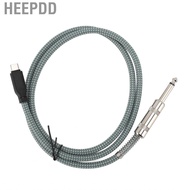 HEEPDD 1/4 Inch To USB C Cable Male Stereo 6.35mm Type Record Cord US