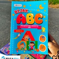 Buku Latihan Menulis &amp; Mewarna Prasekolah : BIJAK ABC | Activity Book For Kids Kanak Kanak