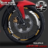 CUTTING STICKER RIM GTR - STICKER LIST VARIATION TIRE/VELG HONDA GTR 15