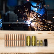 25PCS Nozzle Contact Tip Diffuser Kit for Miller MIG and Hobart Welding Machines