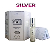 Silver - 6ml (.2 oz) Perfume Oil by Al-Rehab